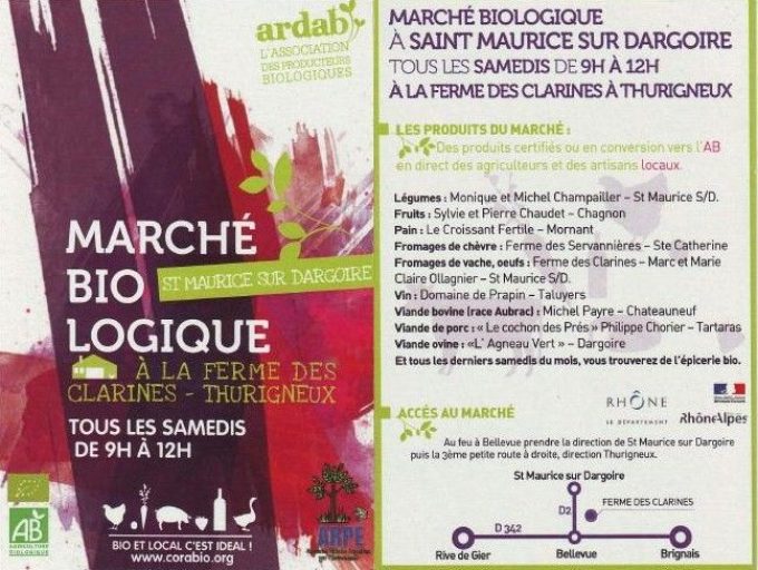 Marché Bio hebdomadaire